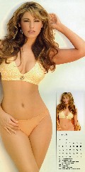 Kelly Brook in 2005 Calendar 