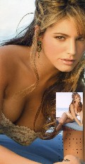 Kelly Brook in 2005 Calendar 