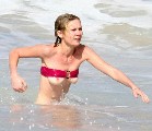 Kirsten Dunst nude in oops - bikini slip