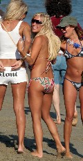 Kristin Cavallari in bikini at the beach