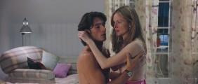 Laura Linney nude in Love Actually