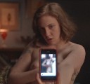 Lena Dunham nude in "Girls"