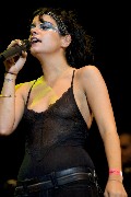 Lily Allen in see through