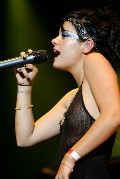 Lily Allen in see through