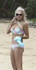 Lindsay Lohan nude in Nip slip