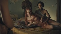 Lucy Lawless nude in "Spartacus: Blood and Sand"