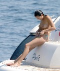 Lucy Clarkson nude in topless at the pool