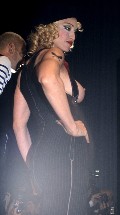 Madonna nude in LA Fashion Show