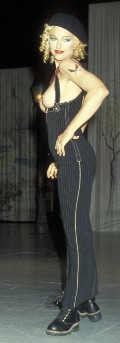 Madonna nude in LA Fashion Show