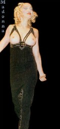 Madonna nude in LA Fashion Show