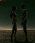 Malin Akerman nude in Watchmen