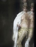 Marloes Horst nude in topless photoshoot