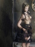 Marloes Horst nude in topless photoshoot