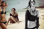 Megan Young in Rouge