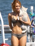Miley Cyrus in bikini
