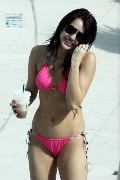 Miley Cyrus nude in pink bikini