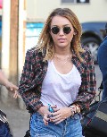 Miley Cyrus in see through
