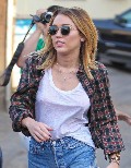 Miley Cyrus in see through