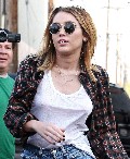 Miley Cyrus in see through
