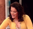 Nigella Lawson in cleavage
