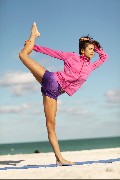 Nina Dobrev in Summer Seventeen Fitness