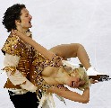 Oksana Domnina nude in Nip slip