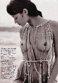 Olga Kurylenko nude in ELLE FR
