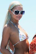 Paris Hilton in white bikini