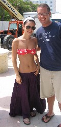 Rachel Bilson in red bikini