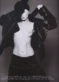 Raquel Zimmermann nude in Vogue FR