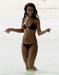 Rihanna in bikini at the beach