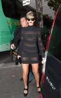 Rihanna in see  through