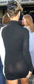 Rihanna in see  through
