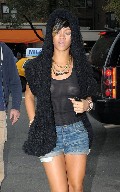 Rihanna in see  through