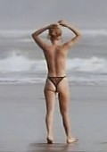 Rosanna Arquette nude in The Wrong Man