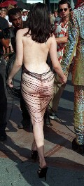 Rose McGowan in MTV's video music awards