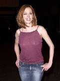 Rose McGowan in WB Upfront party