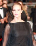 Rosie Huntington-Whiteley in see  through