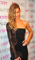 Rosie Huntington-Whiteley in see through