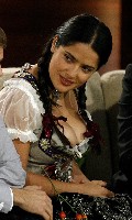 Salma Hayek nude in Wetten, Dass?