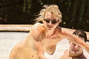 Sara Cox nude in Nude sunbathing