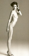 Shalom Harlow nude in Purple