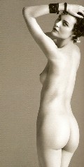 Shalom Harlow nude in Purple