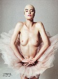 Shalom Harlow nude in Numero