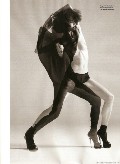 Shalom Harlow nude in i-D