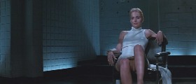 Sharon Stone nude in Basic Instinct