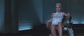 Sharon Stone nude in Basic Instinct