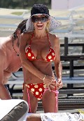 Shauna Sand nude in Topless sunbathing