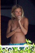 Sienna Miller nude in topless