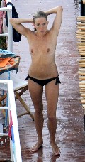 Sienna Miller nude in topless